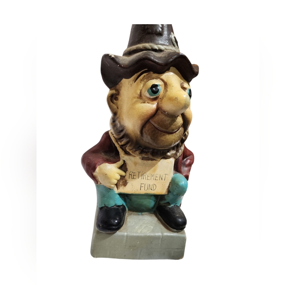 Charming, whimsical, hobo Vintage Coin bank